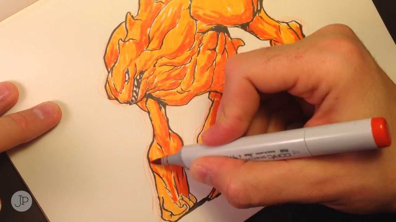 1280x720 Drawing A Lava Monster - Lava Sketch