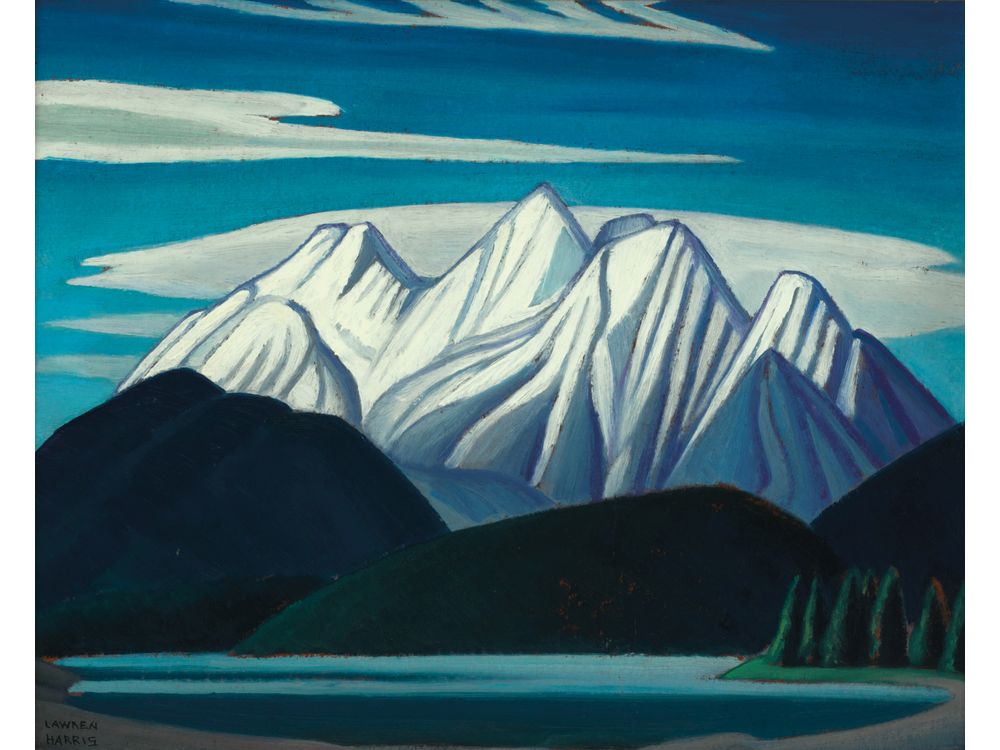 1000x750 Lawren Harris Painting Shatters Record - Lawren Harris Sketch