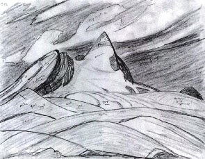 295x229 Drawing V.s. Color The Great Arm Wrestling Contest - Lawren Harris Sketch