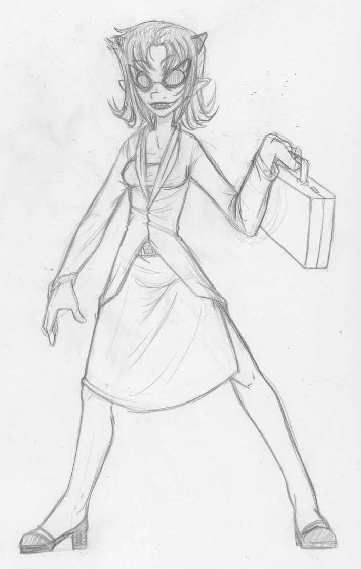 713x1121 Terezi Lawyer Sketch By Yeffsucks - Lawyer Sketch
