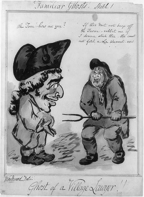 467x640 Familiar Ghosts! Sketch 1. Ghost Of A Village Lawyer!! Picryl - Lawyer Sketch