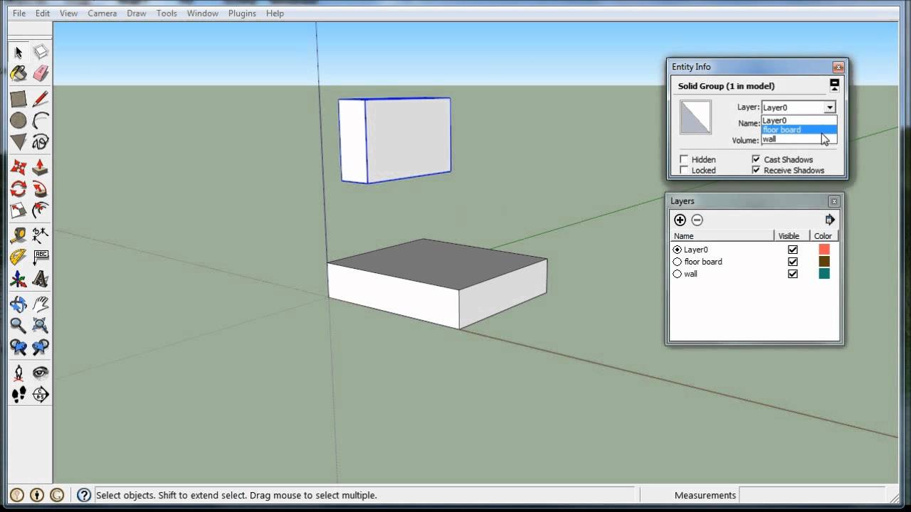 1280x720 How To Use Layers In Sketchup - Layer Sketch