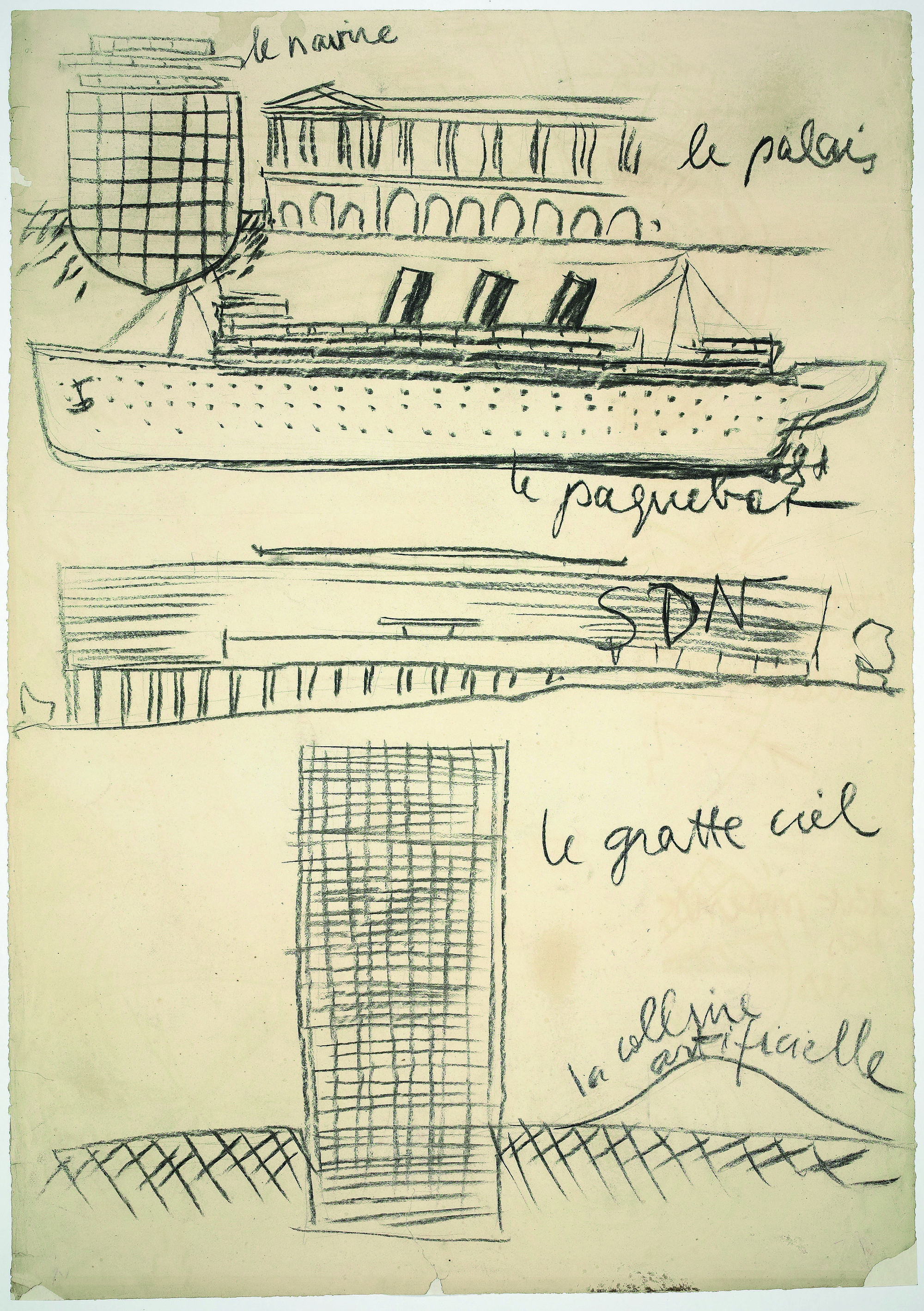 Le Corbusier Sketches at Explore collection of Le
