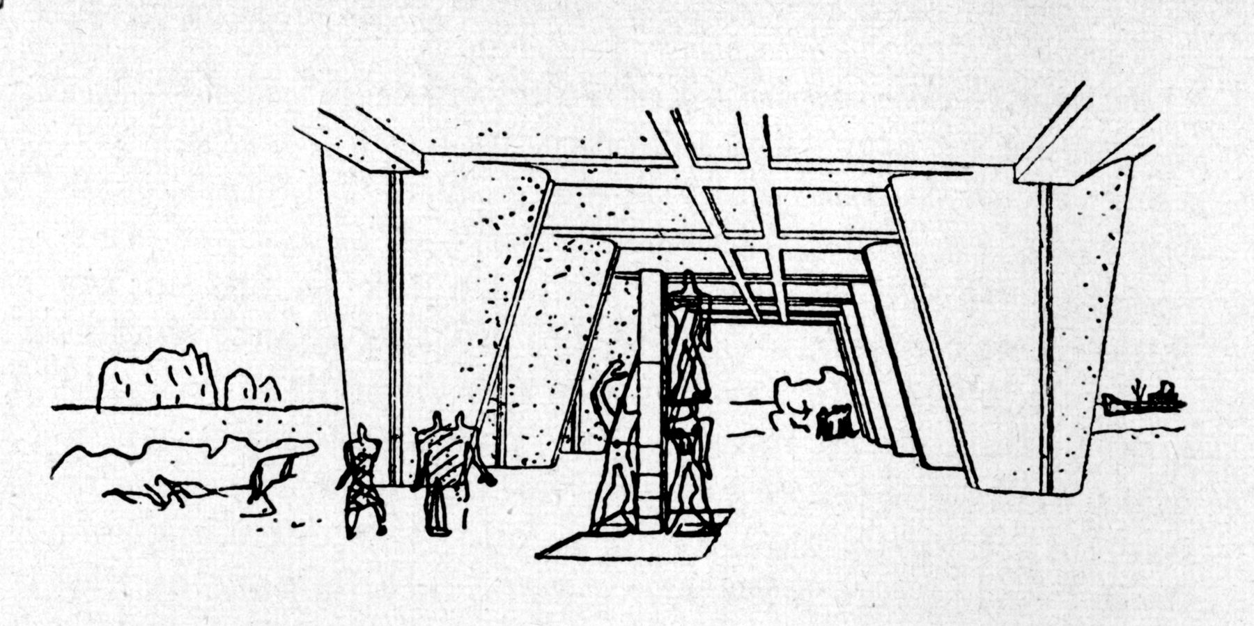 1800x899 Le Corbusier And Postwar America Journal Of The Society Of - Le Corbusier Sketches