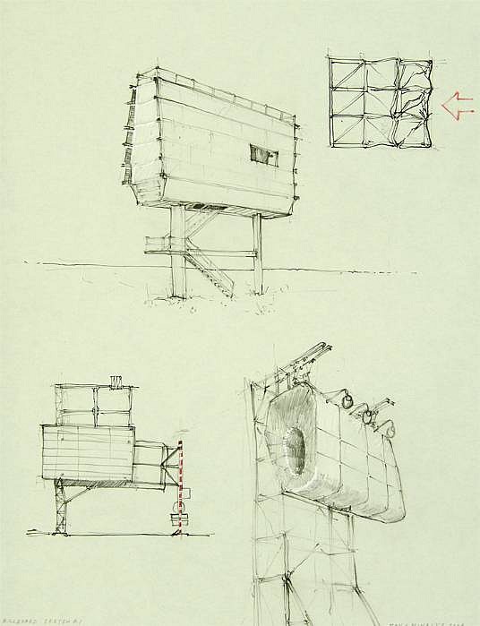 536x699 Lead Pencil Studio Billboard Sketch, - Lead Sketch