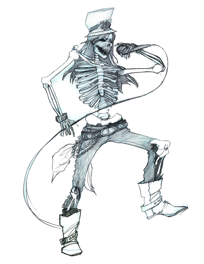 791x1024 Lead Sketch For Paul Notzold Jason Duffy - Lead Sketch