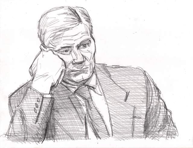 640x493 Pencil Artwork By D. B. Clemons - Lead Sketch