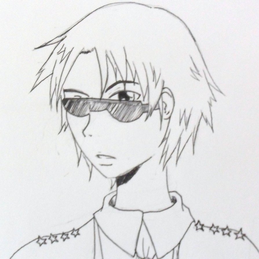 894x893 Hkss Leader Sketch By Kazukikari - Leader Sketch