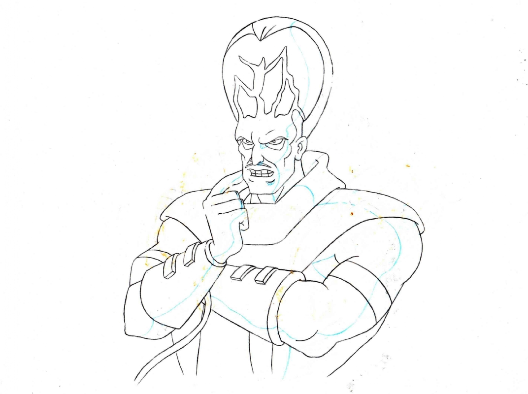 1072x800 Incredible Hulk Amp She Hulk Cartoon 1996 - Leader Sketch