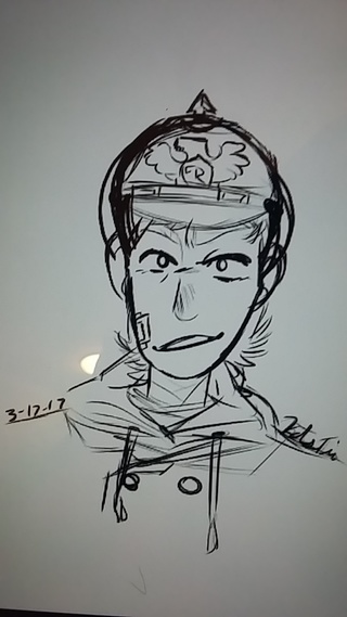 320x569 Red Leader Sketch... Idk If I Should Finish. - Leader Sketch