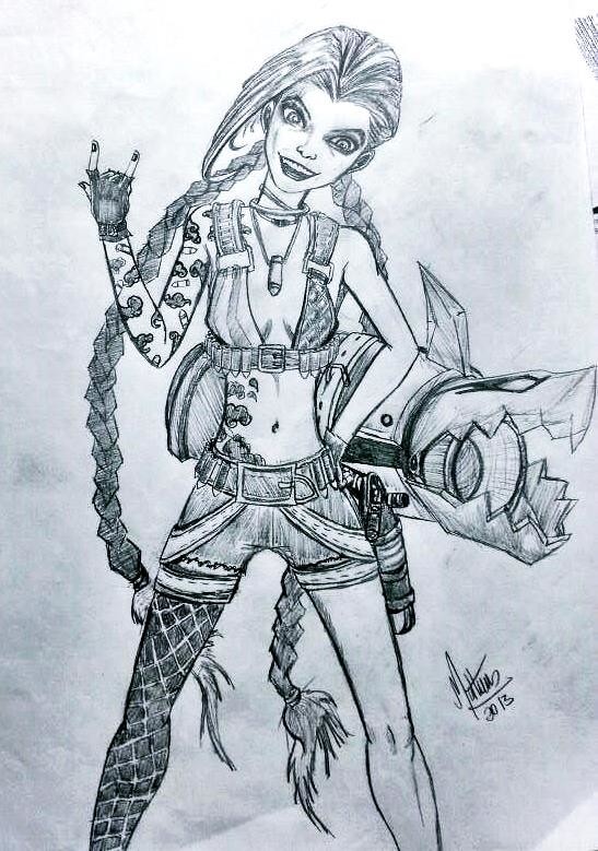 547x779 Matheus Almeida - League Of Legends Sketch