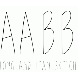 300x300 Silhouette Design Store - Lean Sketch