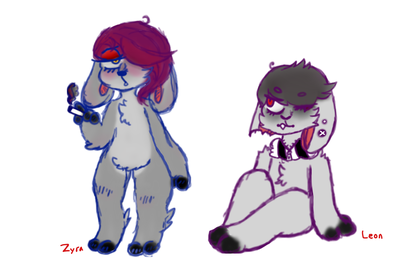 400x258 Zyra And Lean Sketch By Kaylahearty - Lean Sketch