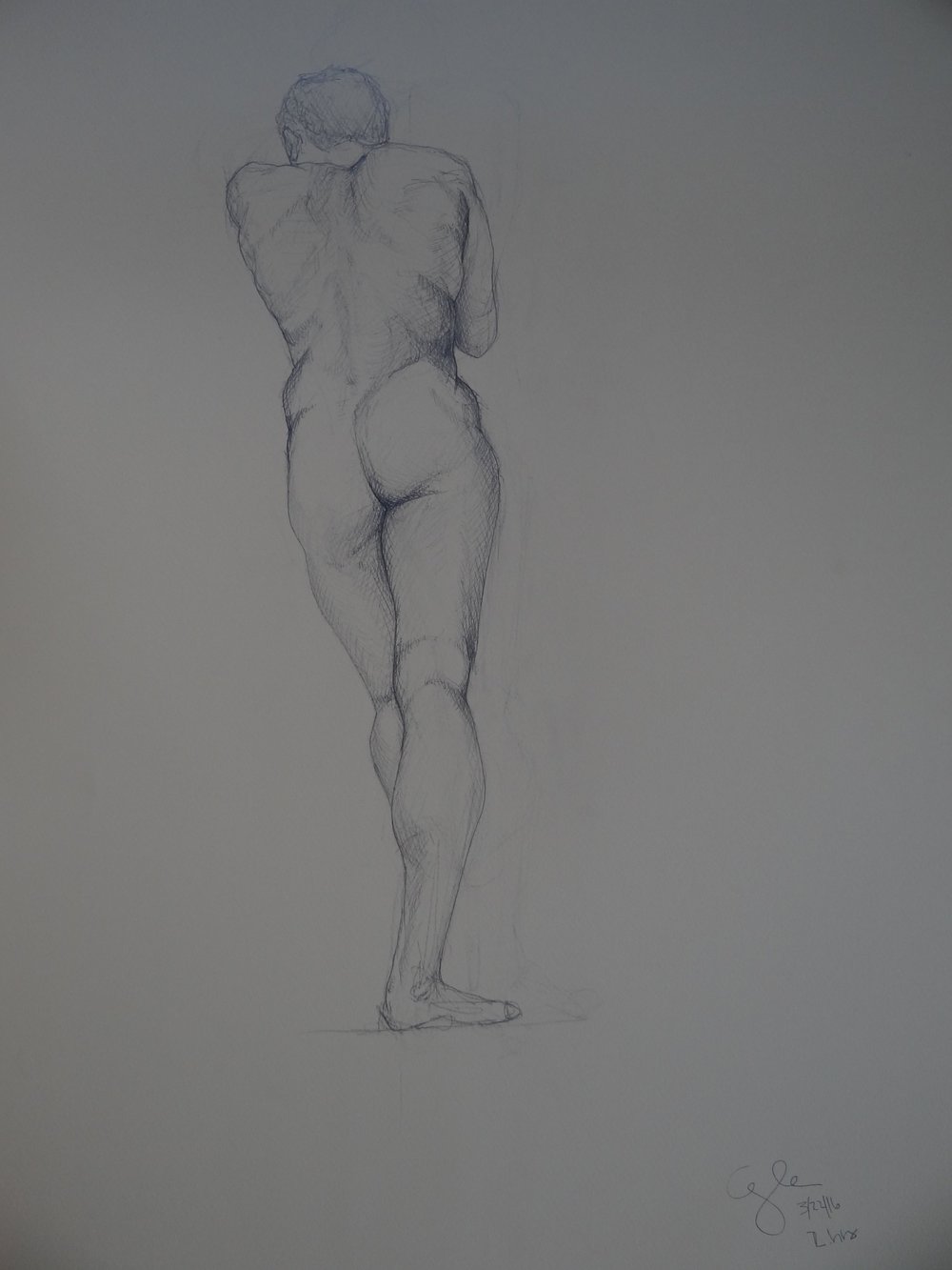1000x1333 Figure Sketches Abi Ogle - Lean Sketch