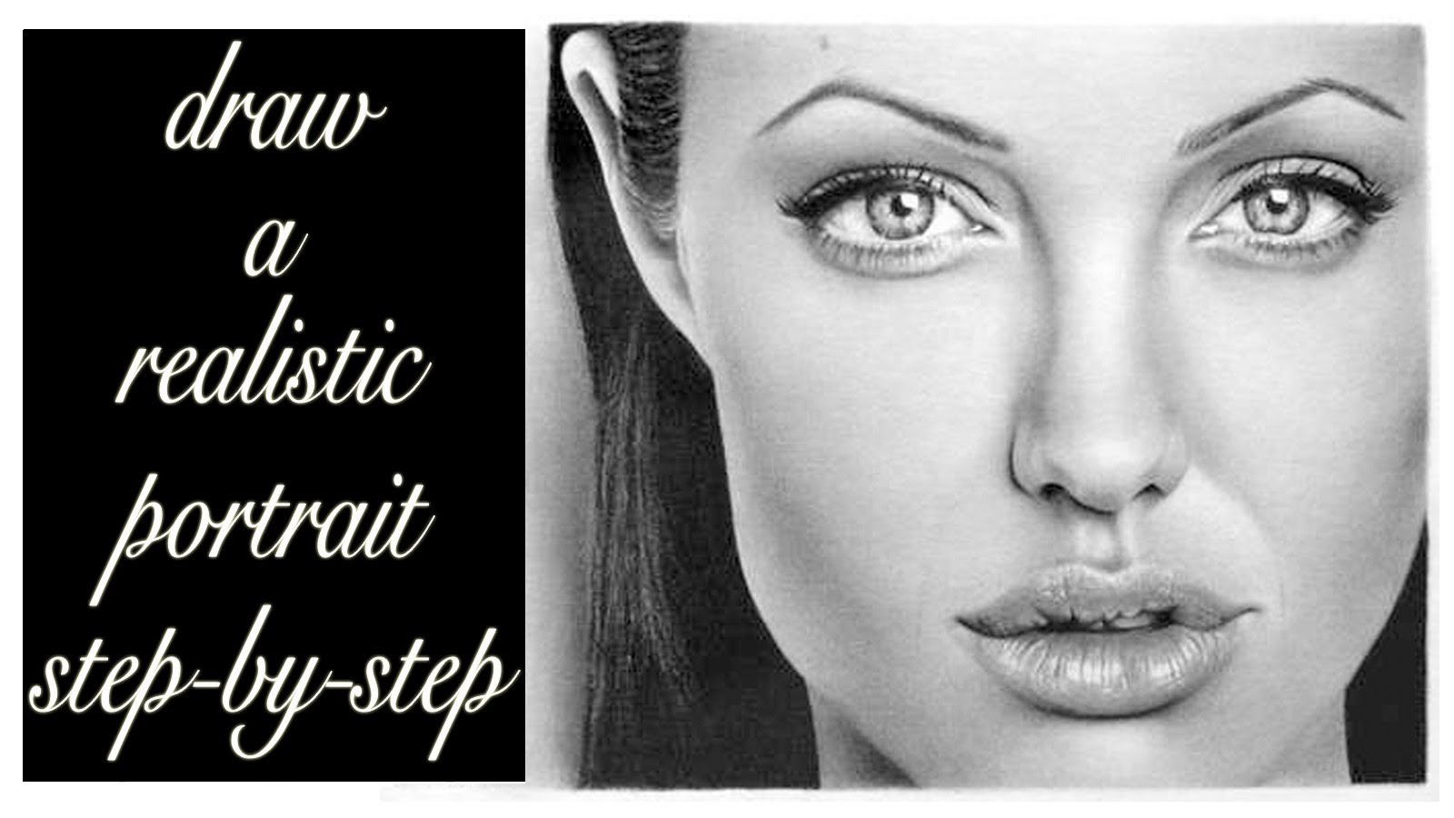 1600x900 Pencil Sketching Techniques Face Pencil Face Drawing Techniques - Learn Pencil Sketching