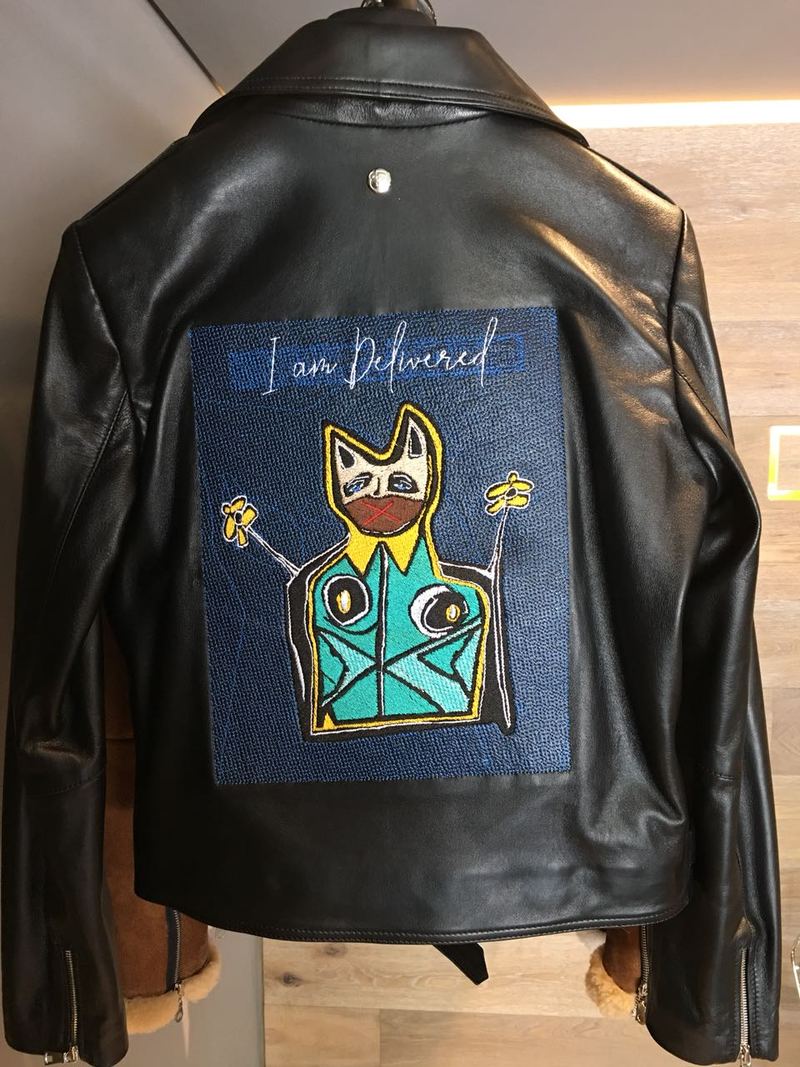 800x1067 Sketch Jacket I Am Delivered Subject Art - Leather Jacket Sketch