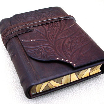 Leather Sketch Journal at PaintingValley.com | Explore collection of ...