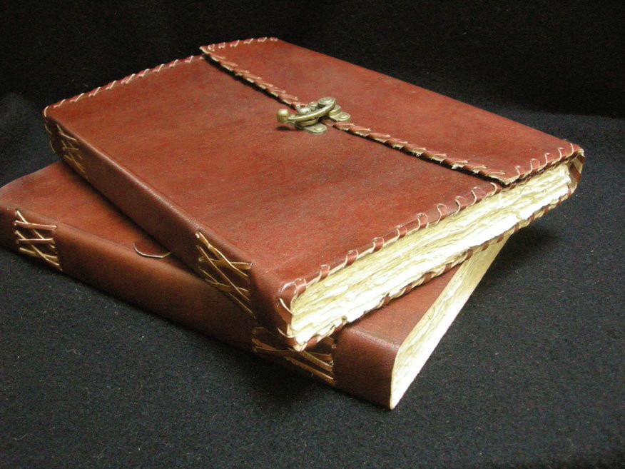 876x657 A4 Handmade Leather Sketchbook Journal Diary - Leather Sketch Journal