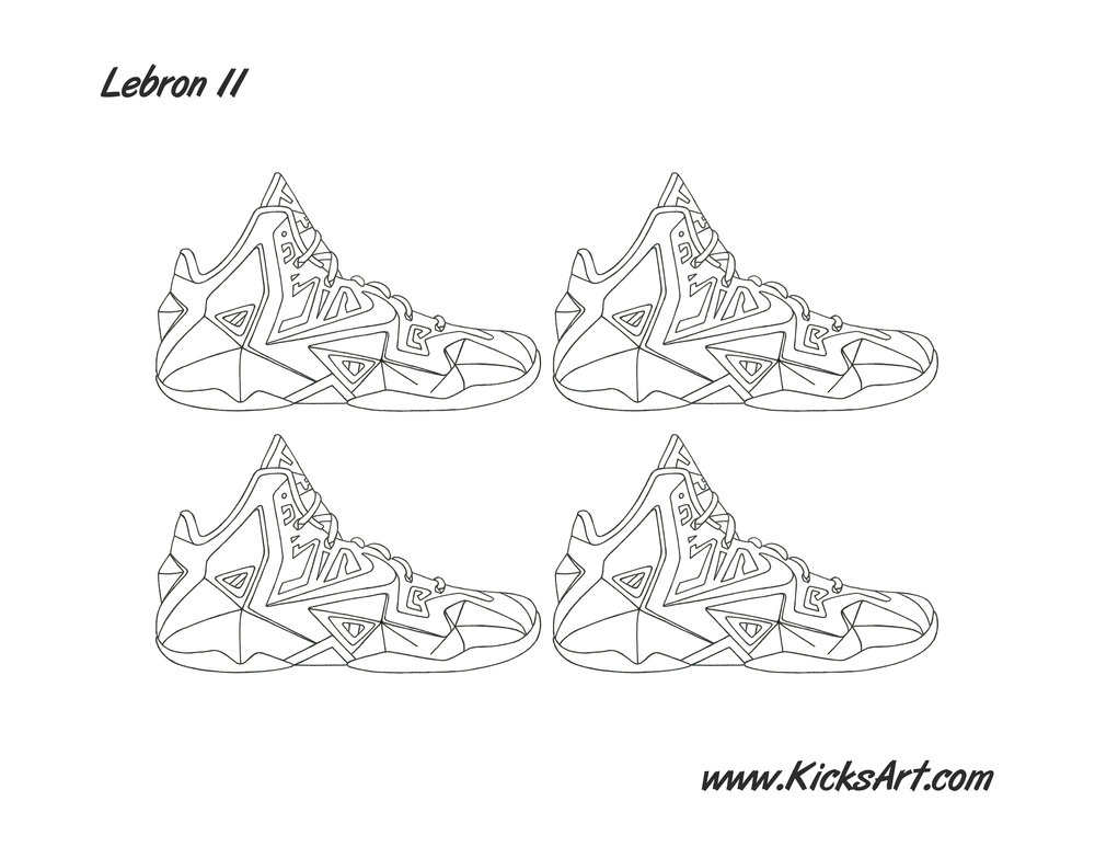1000x773 Lebron 11 Kicksart - Lebron 11 Sketch