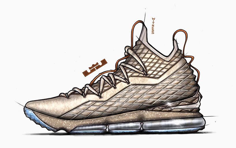 818x513 Nike Lebron 15 Sketch Nike Lebron And Air Max - Lebron 11 Sketch