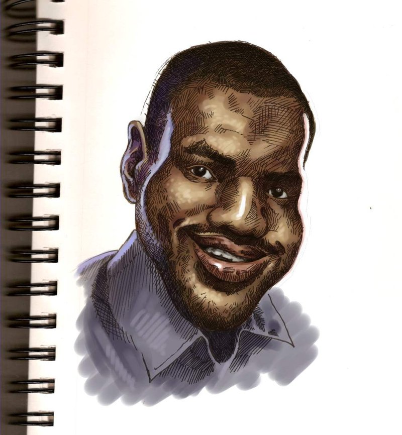 800x866 Lebron James Sketch By Jedi Art Trick - Lebron James Sketch
