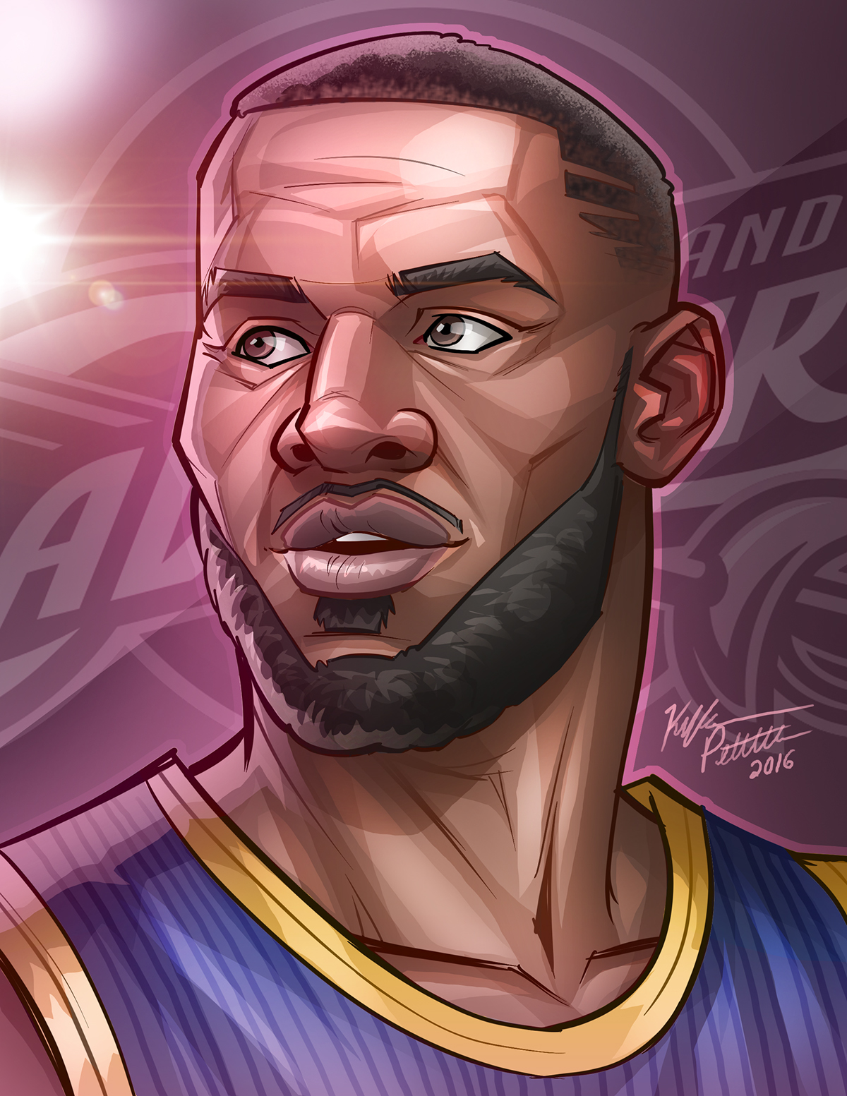 1200x1553 Portrait Of Lebron James On Behance - Lebron Sketch