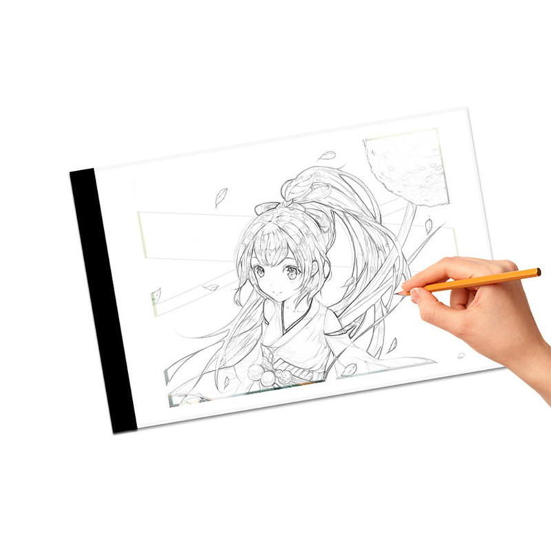 800x800 Ultra Thin Usb A4 Led Light Copyboard Light Box Tracing Drawing - Led Sketch