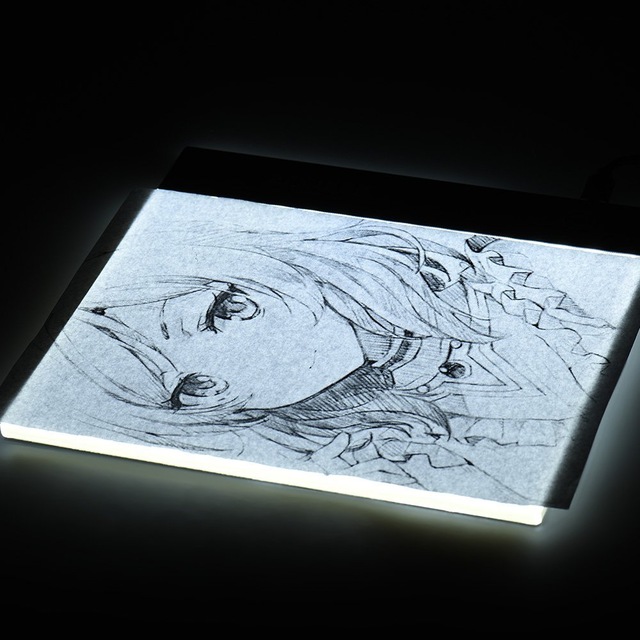 640x640 Led Drawing Board Light Pad Ultra A4 Drawing Table Tablet Light - Led Sketch Pad