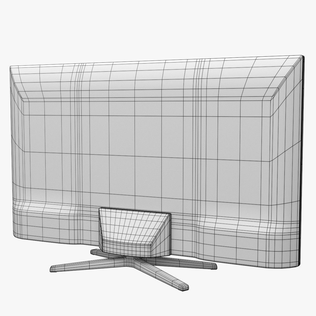 1200x1200 Led Tv 1 3d Cgtrader - Led Tv Sketch