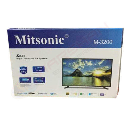 500x500 Mitsonic 32inch Full Hd Ultra Slim Led Tv, Screen Size 32 Inch - Led Tv Sketch