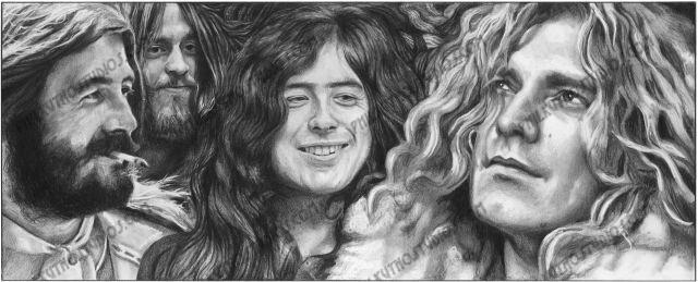 640x259 Led Zeppelin Phil Kutno Studios - Led Zeppelin Sketch