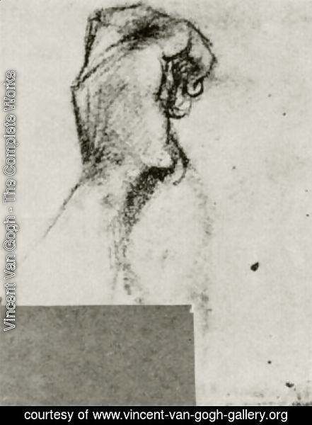 441x600 Vincent Van Gogh - Left Hand Sketch