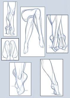 236x332 54 Best Drawing Tips - Leg Sketch