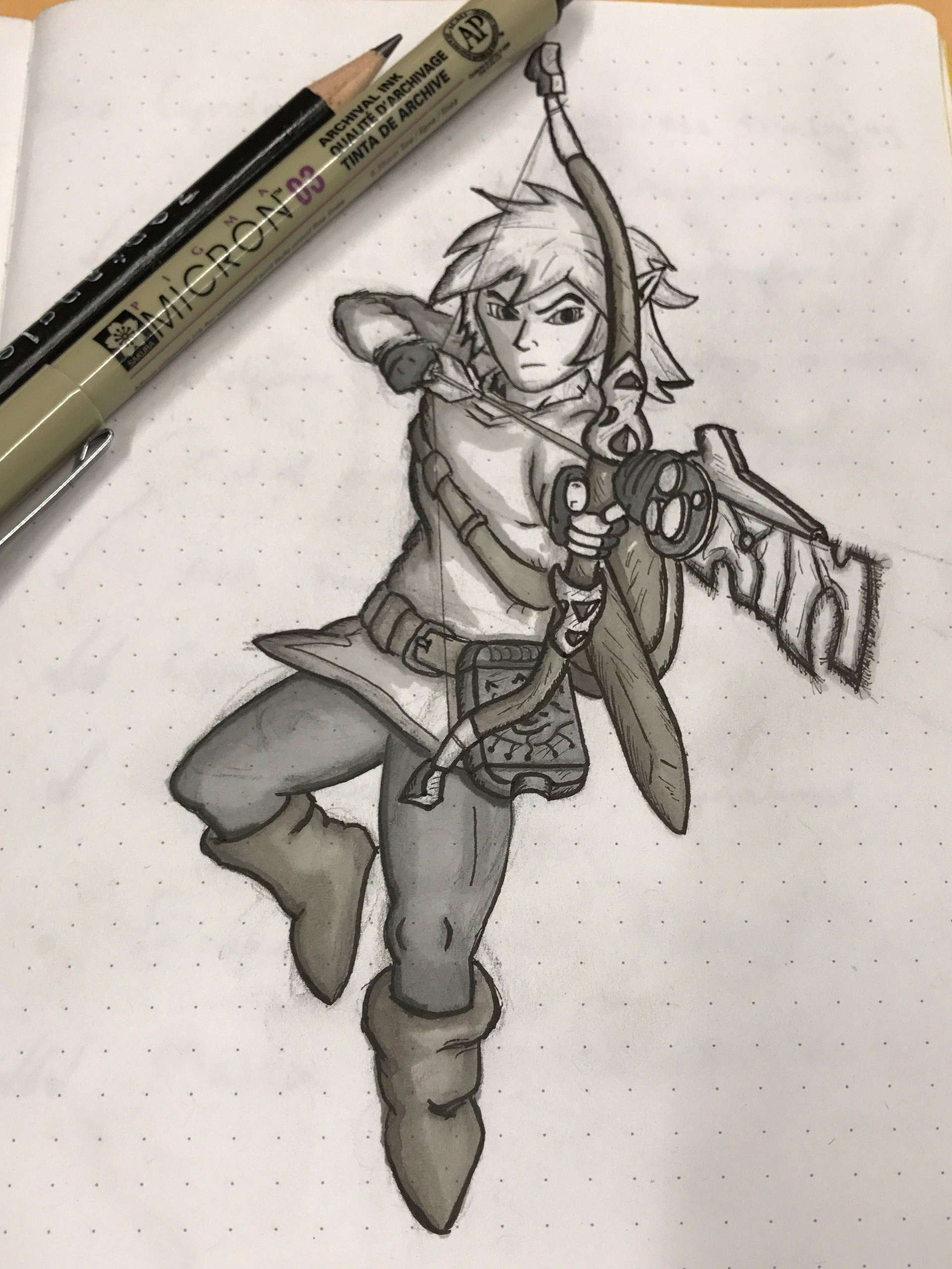 1920x2560 Huib Heeringa Portfolio - Legend Of Zelda Sketches