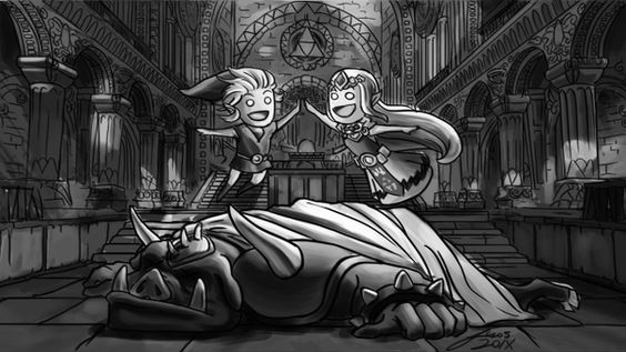 564x317 Legend Of Zelda (Not Finished) My Paintings And Sketches - Legend Of Zelda Sketches
