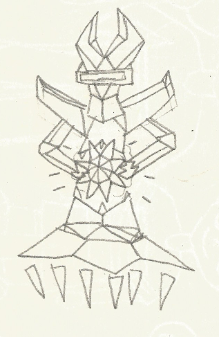 317x487 Spekragon - Legendary Pokemon Sketch