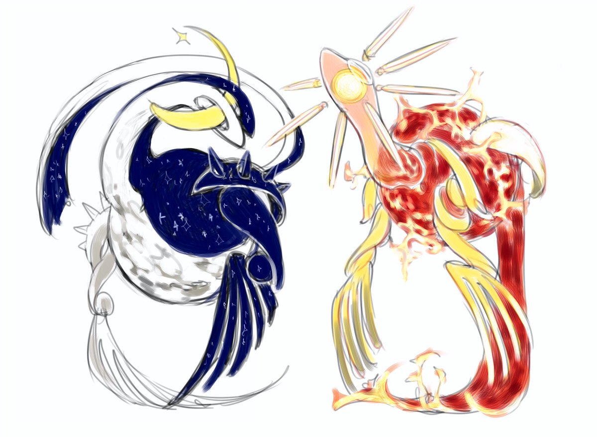 1200x879 On Twitter I Heard Pokemon Moon Amp Sun Were Coming Out. A - Legendary Pokemon Sketch