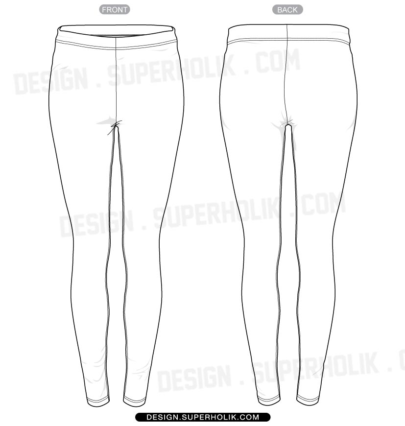 Leggings Sketch at PaintingValley.com | Explore collection of Leggings ...