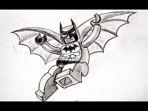 480x360 How I Draw Lego Batman - Lego Batman Sketch