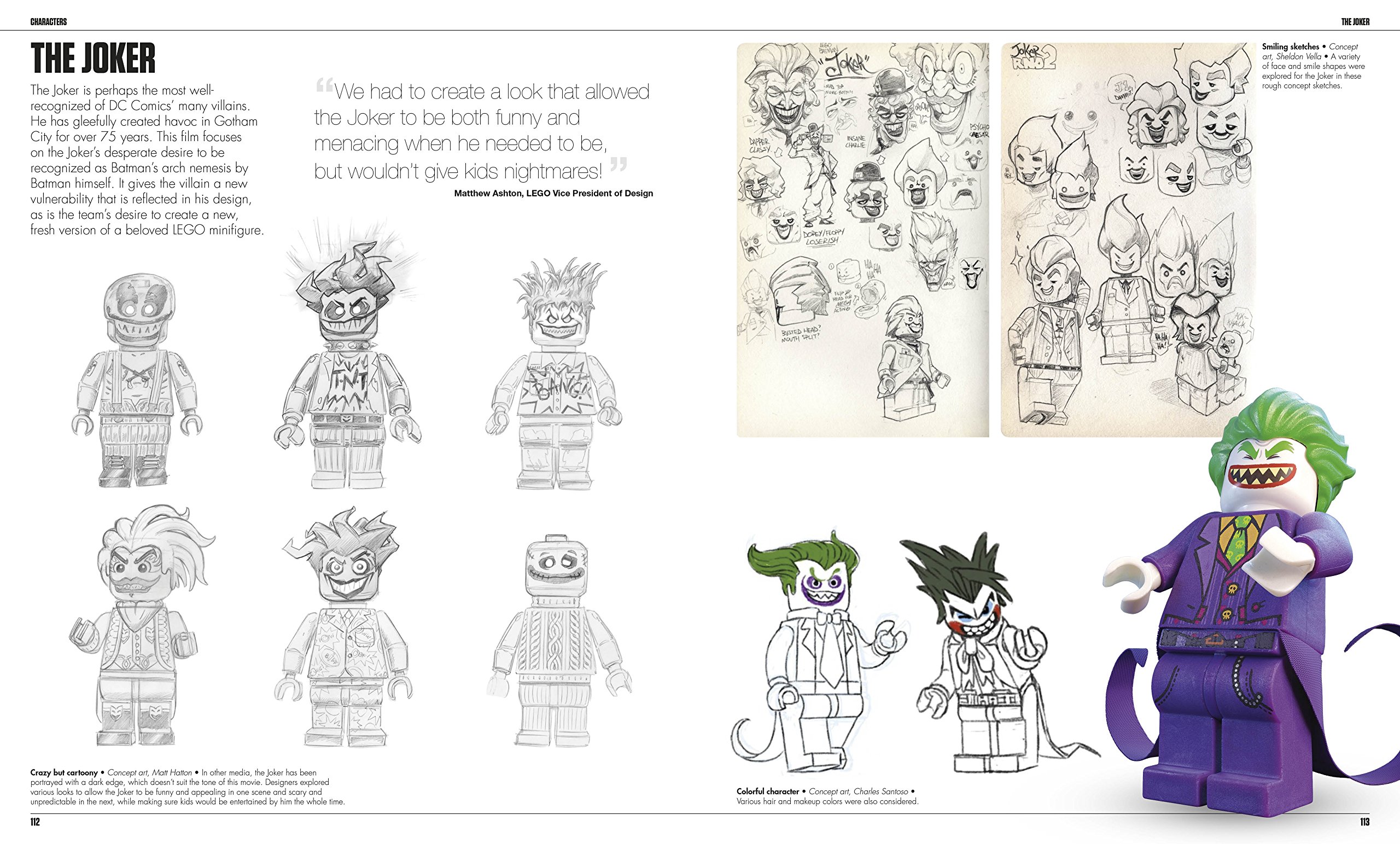 2560x1543 The Batman Movie The Making Of The Movie Dk, Tracey Miller - Lego Batman Sketch