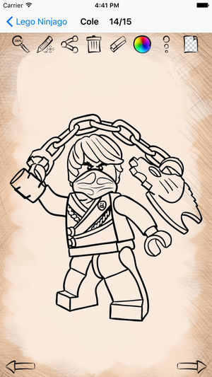 300x533 Learning To Draw Lego Ninjago Fighters Edition On The App Store - Lego Ninjago Sketch