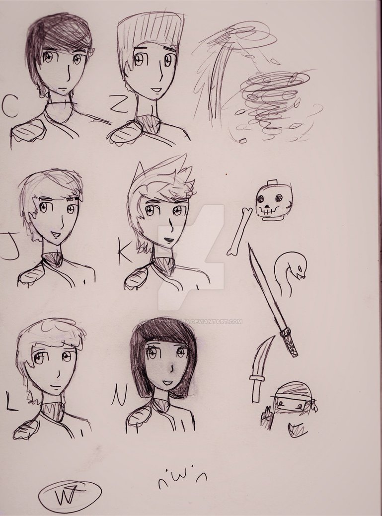 769x1038 Some More Lego Ninjago Sketches! By Loydtheninja - Lego Ninjago Sketch