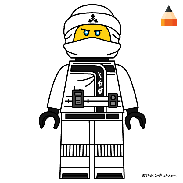 lego figure sketch