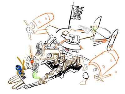 400x300 New Lego 2016 Ninjago Set Sketch! The Brick Lot - Lego Sketch