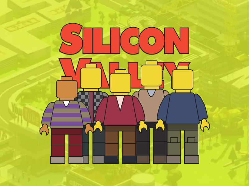 800x600 Silicon Valley Lego Minifigs Sketch Freebie - Lego Sketch