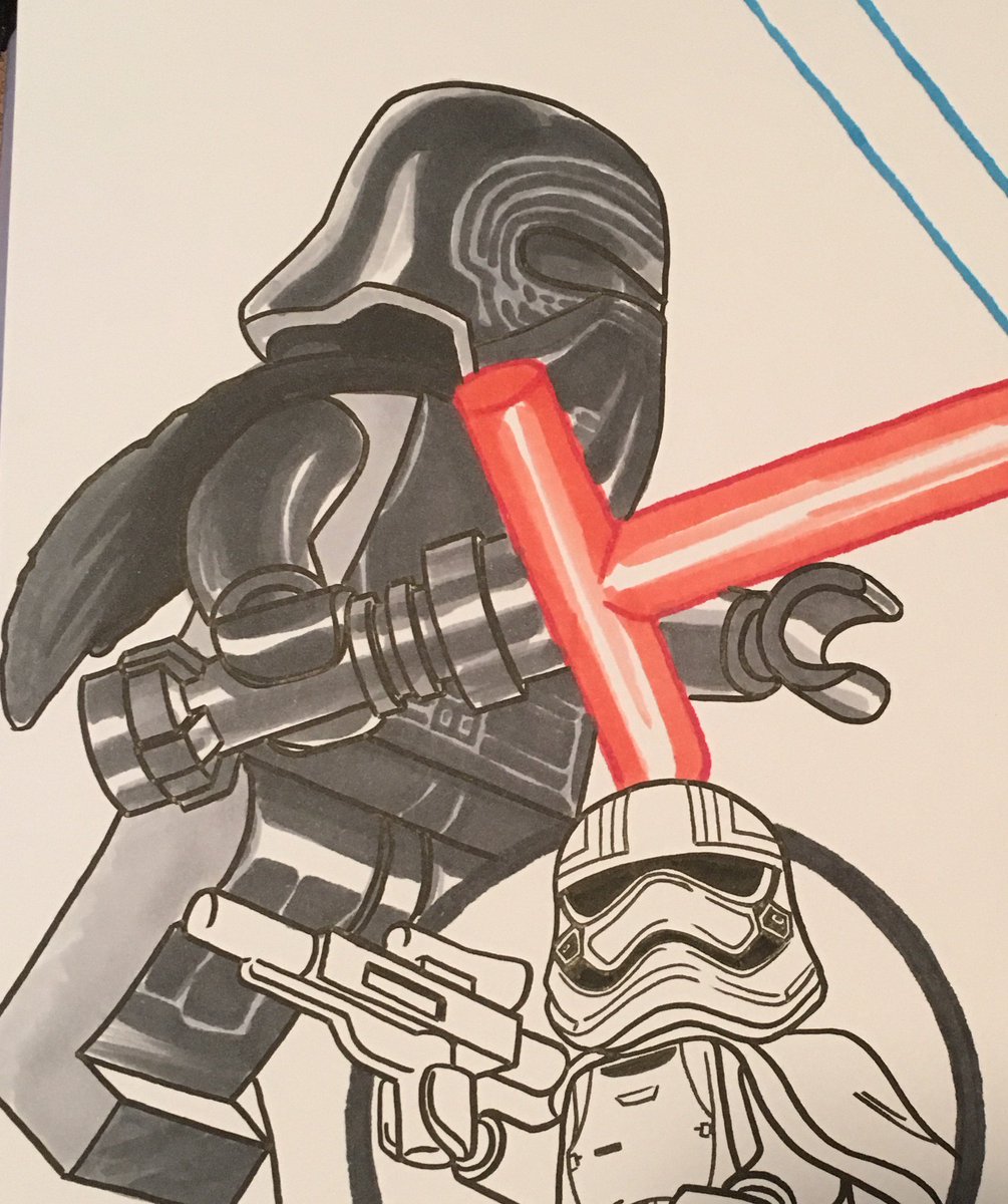 Lego Star Wars Sketch at PaintingValley.com | Explore collection of ...