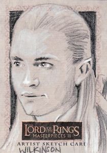 210x300 Topps Lord Of The Rings Masterpieces Ii Sarah Wilkinson Legolas - Legolas Sketch