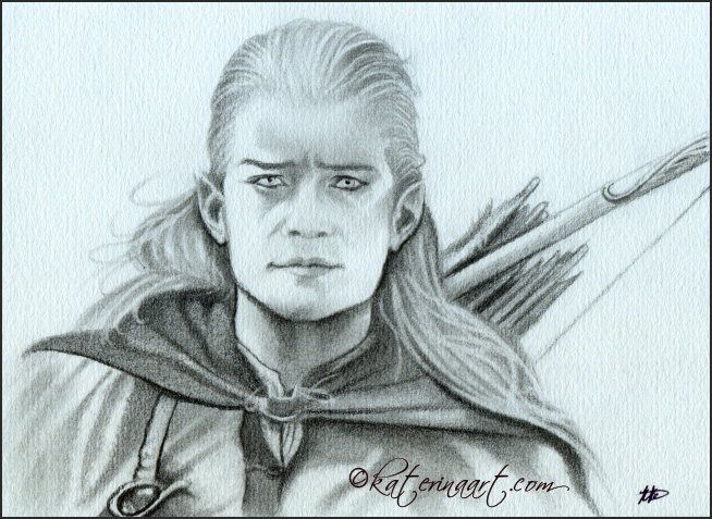 654x477 Legolas - Legolas Sketch