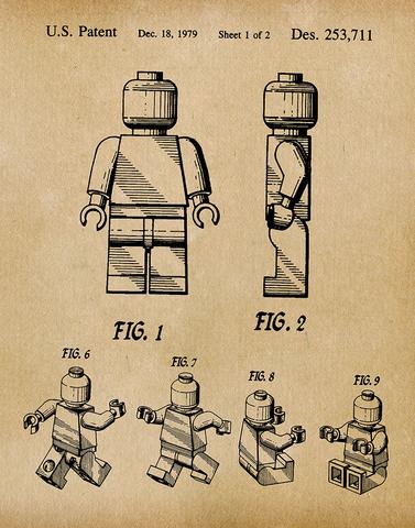 377x480 Lego Man 1979 - Legoman Sketches