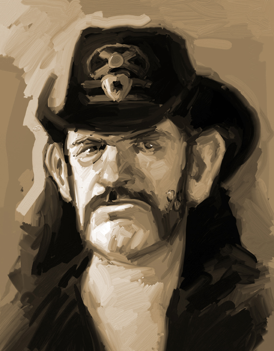 557x712 Lemmy Sketch By Mancomb Seepwood - Lemmy Sketch
